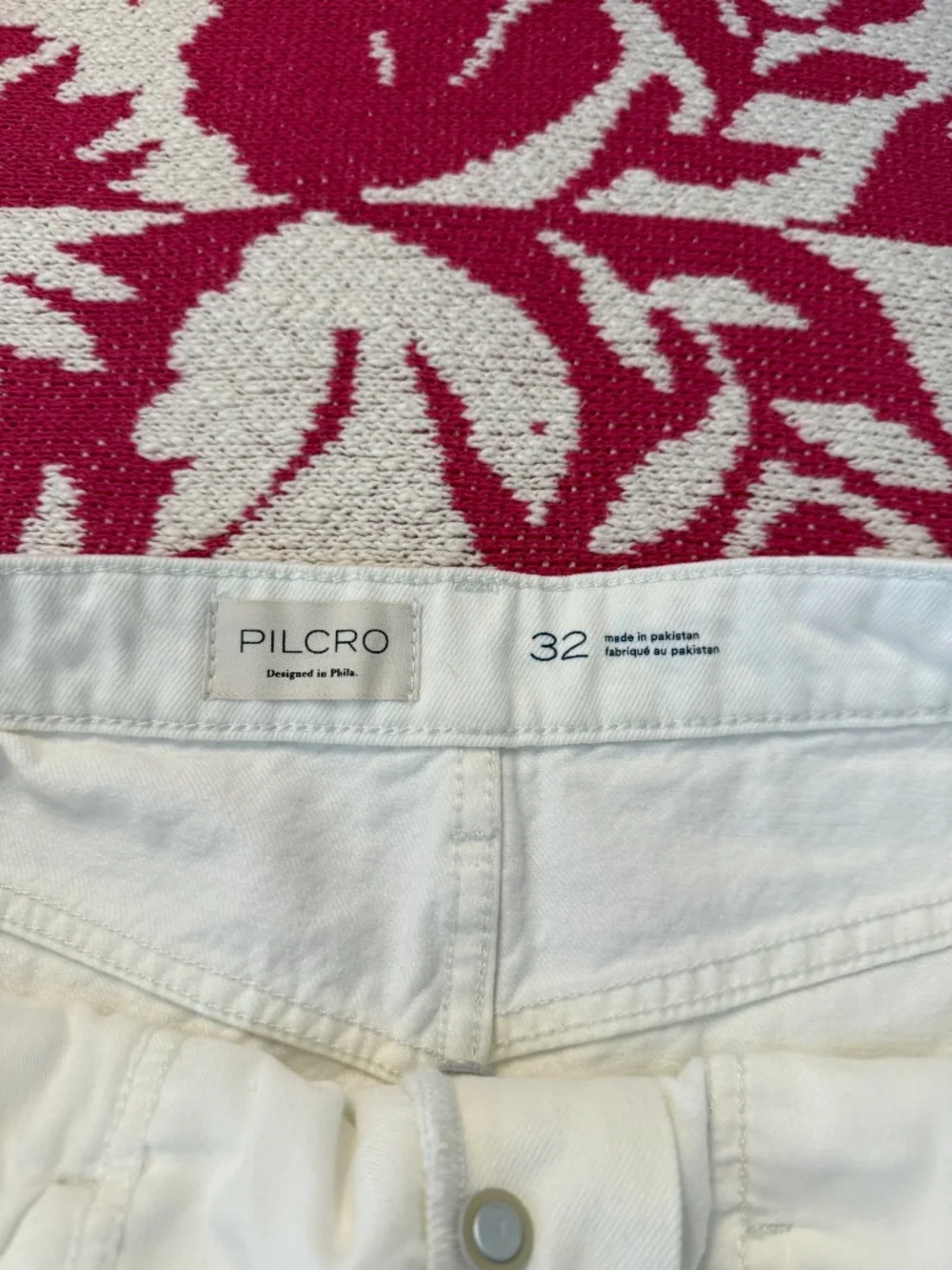 Anthropologie Pilcro White Denim Shorts NWT